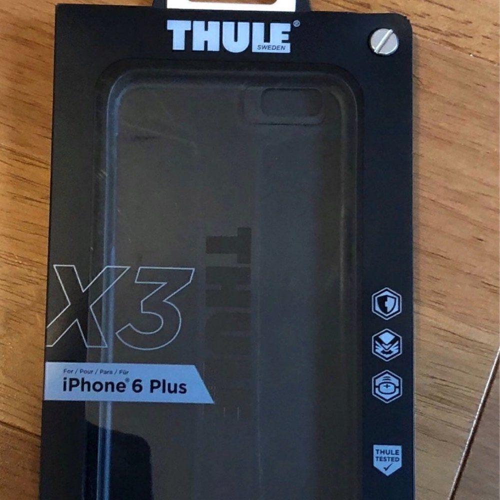 Iphone 6 Plus Thule Atmos X3 Slim Case Black New